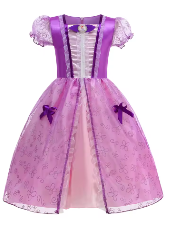Disney Princess Snow White Belle Girls Fancy Dress Costume Age 2-10