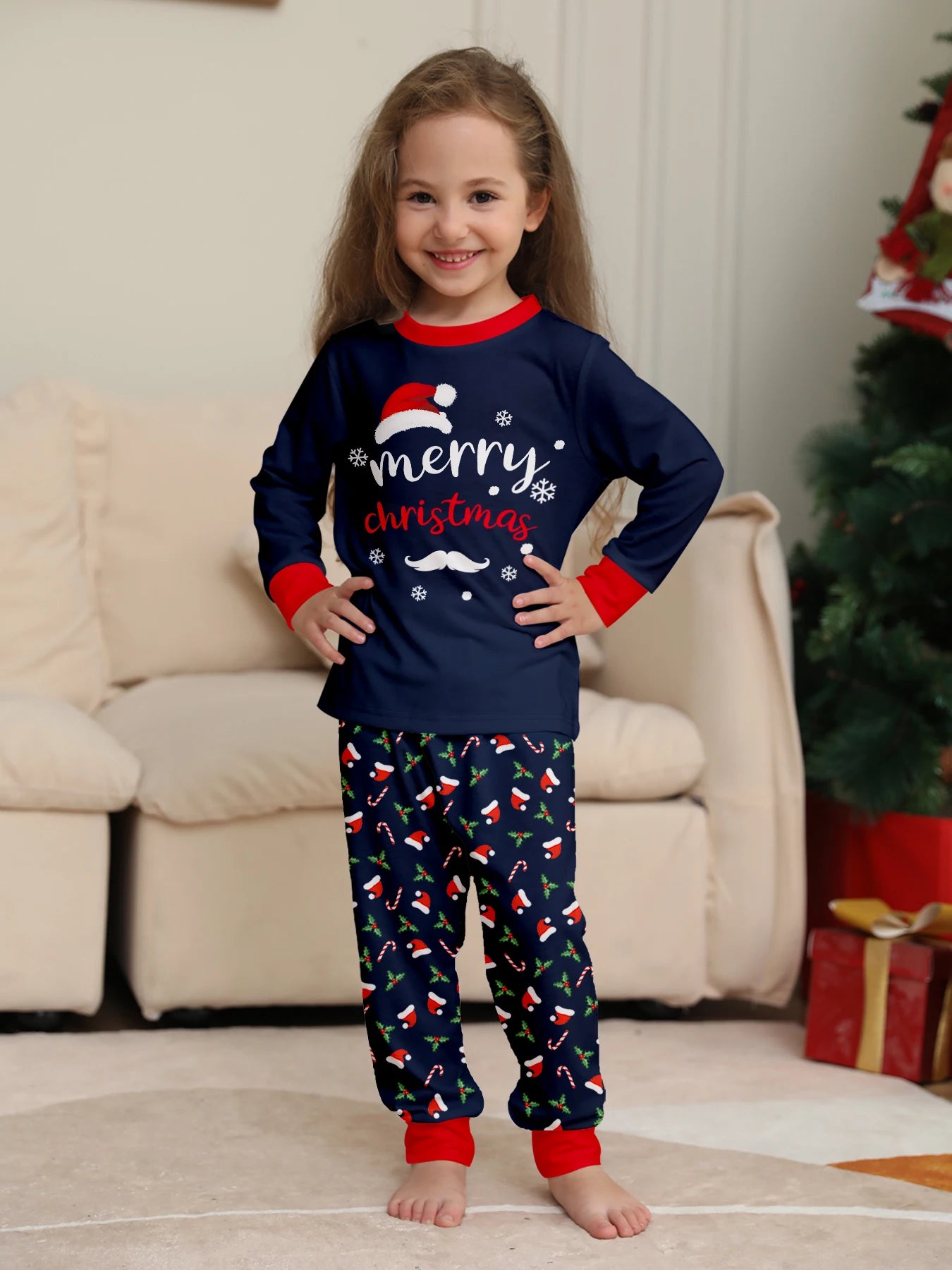 Matching Family Christmas Pajamas Set - Soft 2-Piece Sleepwear for Mom, Dad &amp; Kids, Limited Stock!