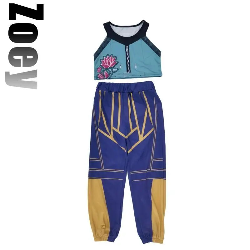 K-Pop Mira Rumi Zoey Demon Hunters Cosplay Costume for Girl