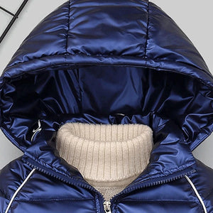 Children Hooded Thick Duck Down Coat