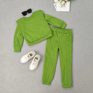 Girls Block Colour Tracksuit