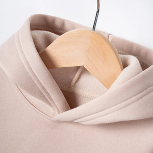 Oversized Hoodie Preschool Girls Solid Color