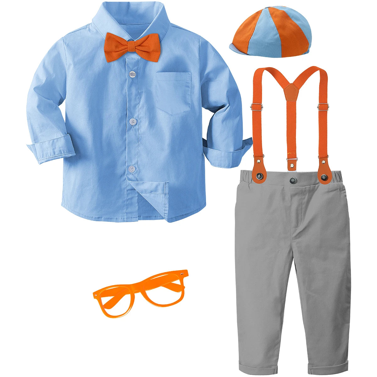 Blippi Toddler Outfits Party Gift Set