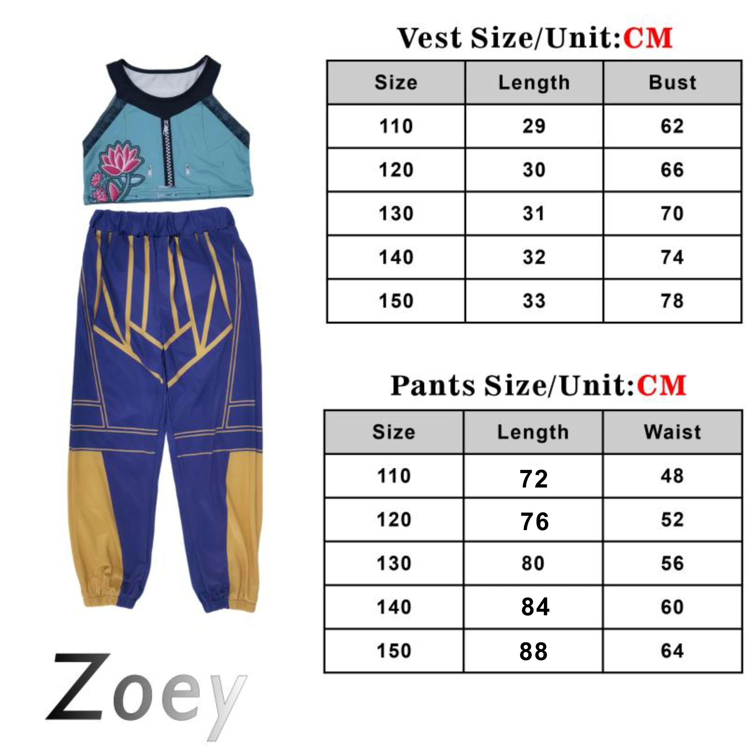 K-Pop Mira Rumi Zoey Demon Hunters Cosplay Costume for Girl