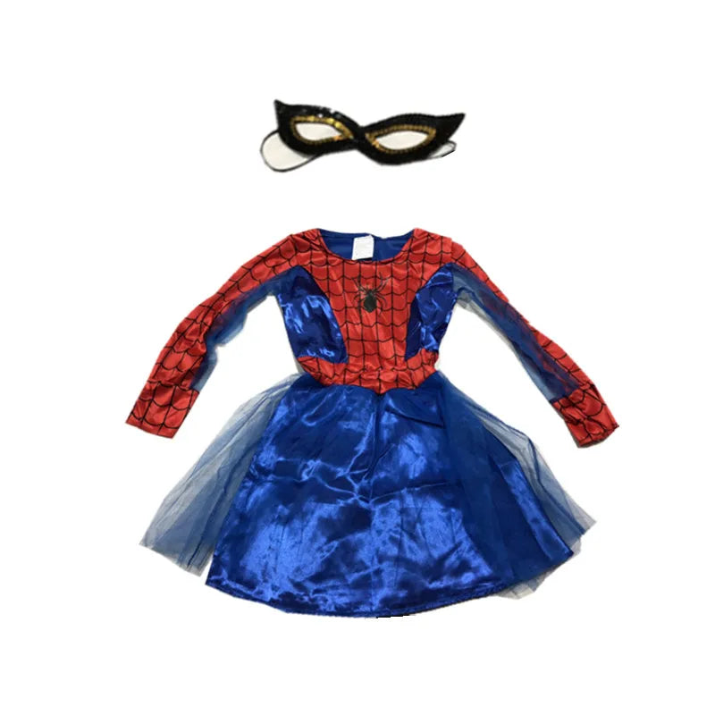 Spiderman Cosplay Dress Kids Clothes