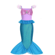 Load image into Gallery viewer, Princess Mermaid Birthday Party Dress