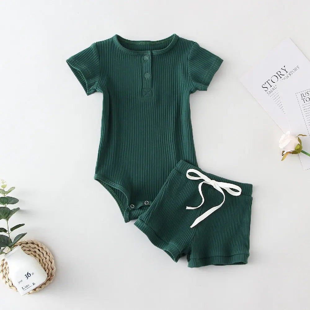 Short Sleeve Vest & Shorts See:Saw Kids