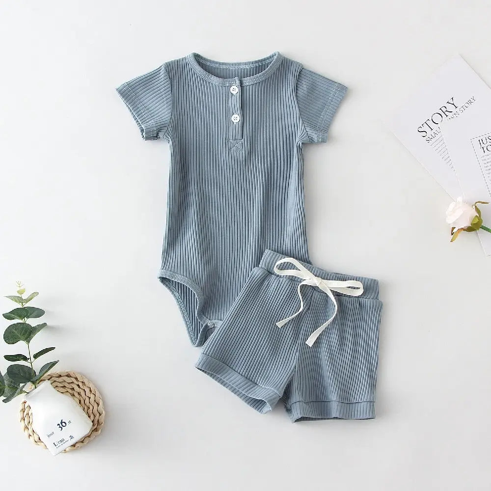 Short Sleeve Vest & Shorts See:Saw Kids
