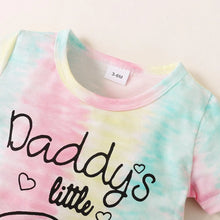 Load image into Gallery viewer, Tie Dye Shorts &amp; T-Shirt See:Saw Kids