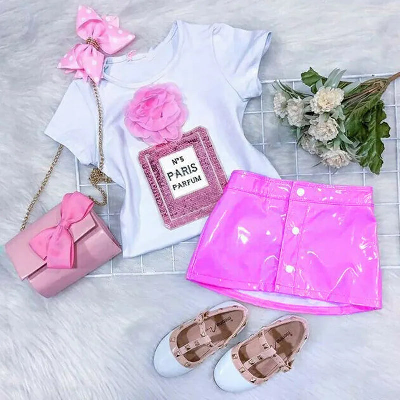 3D flower fashion outfit clothes for girls | See:Saw Kids