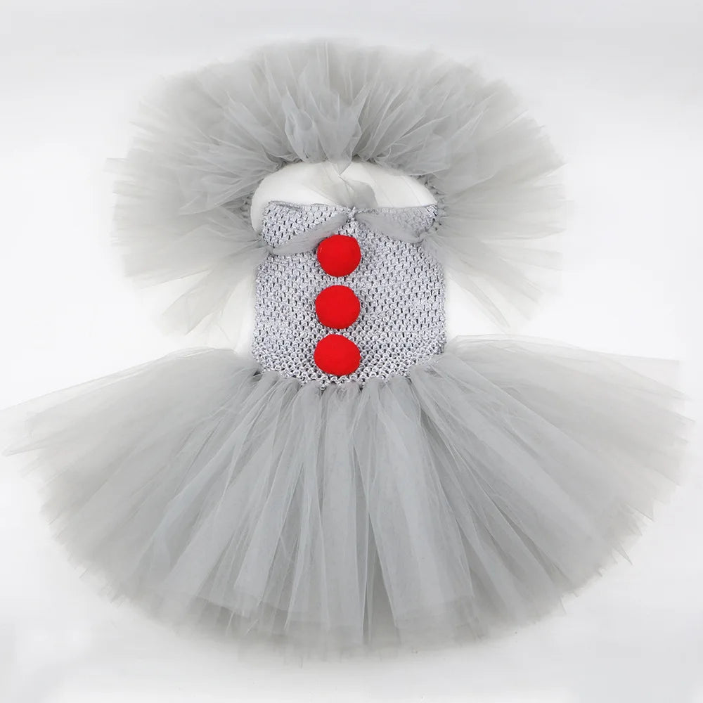 Light-Up Clown Tutu Dress | Halloween Costume