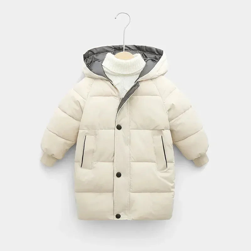Long Padded Parka Coat | Girls & Boys Winter