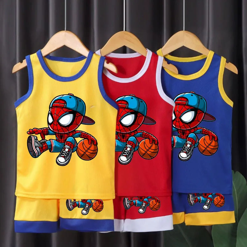 Boys Basketball Vest & Shorts Set
