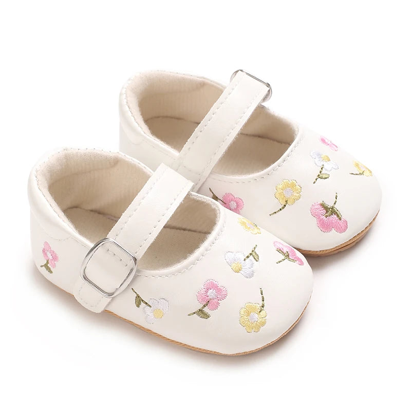 0-1Year Baby Shoes Infant Pre-Walker Shoes Girls Princess Bo