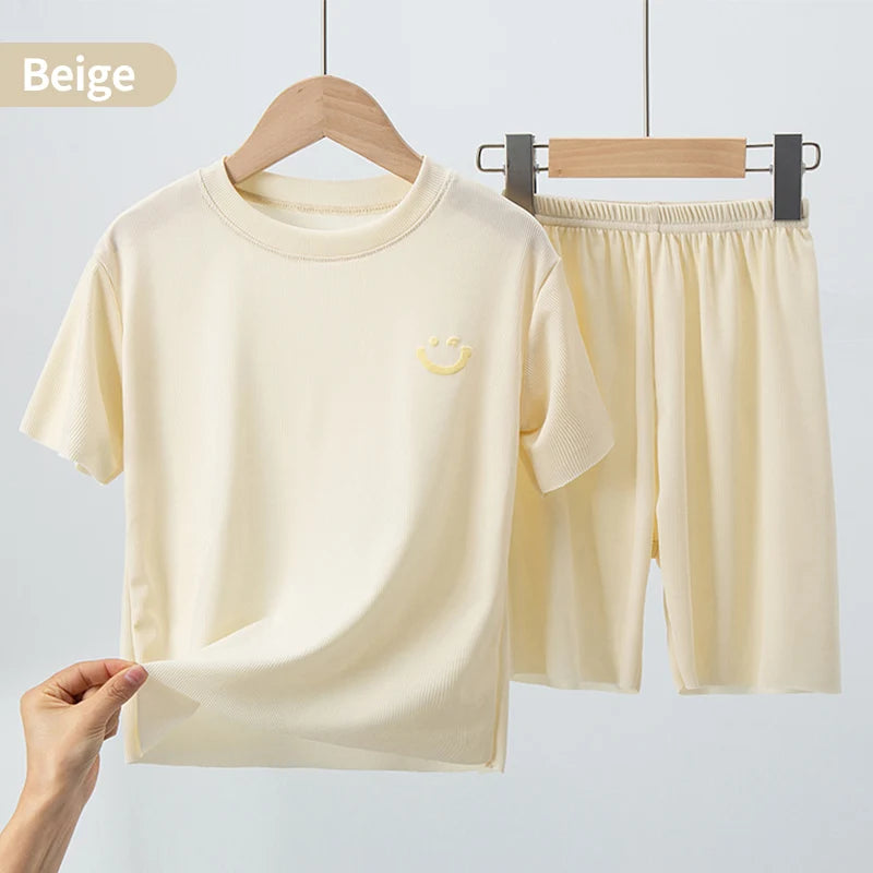 Ice Silk Summer Pyjamas | Boys & Girls