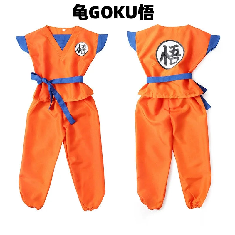 Goku Saiyan Warrior Costume with Wig