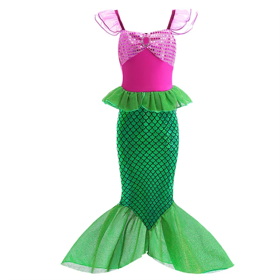 Princess Dress-Up Costume for Girls, Ages 2–10