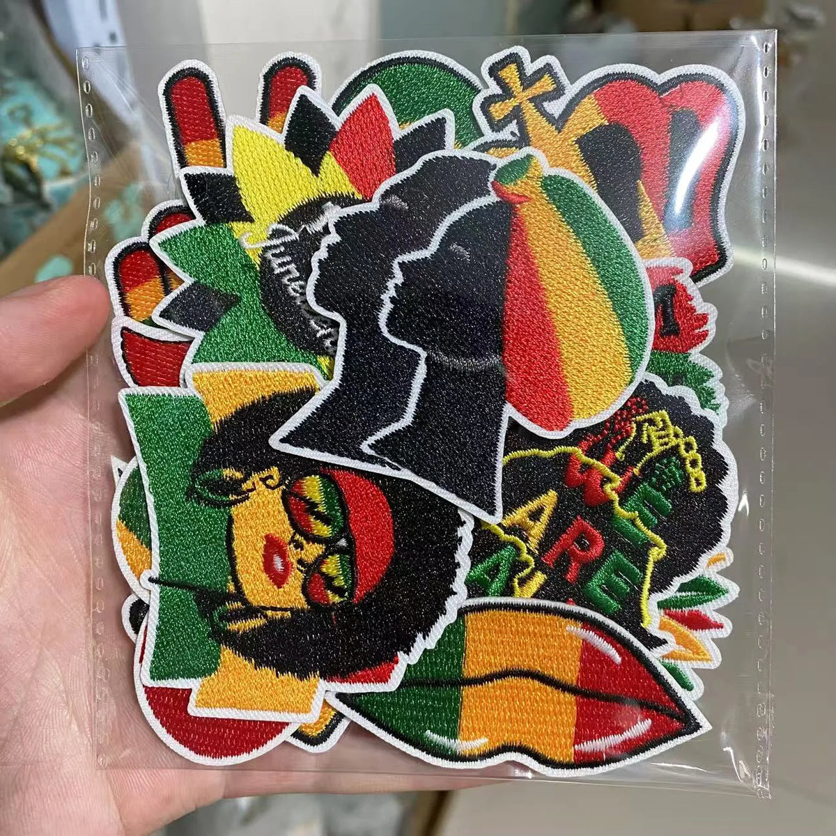 African Heritage Embroidery Patches & Badges
