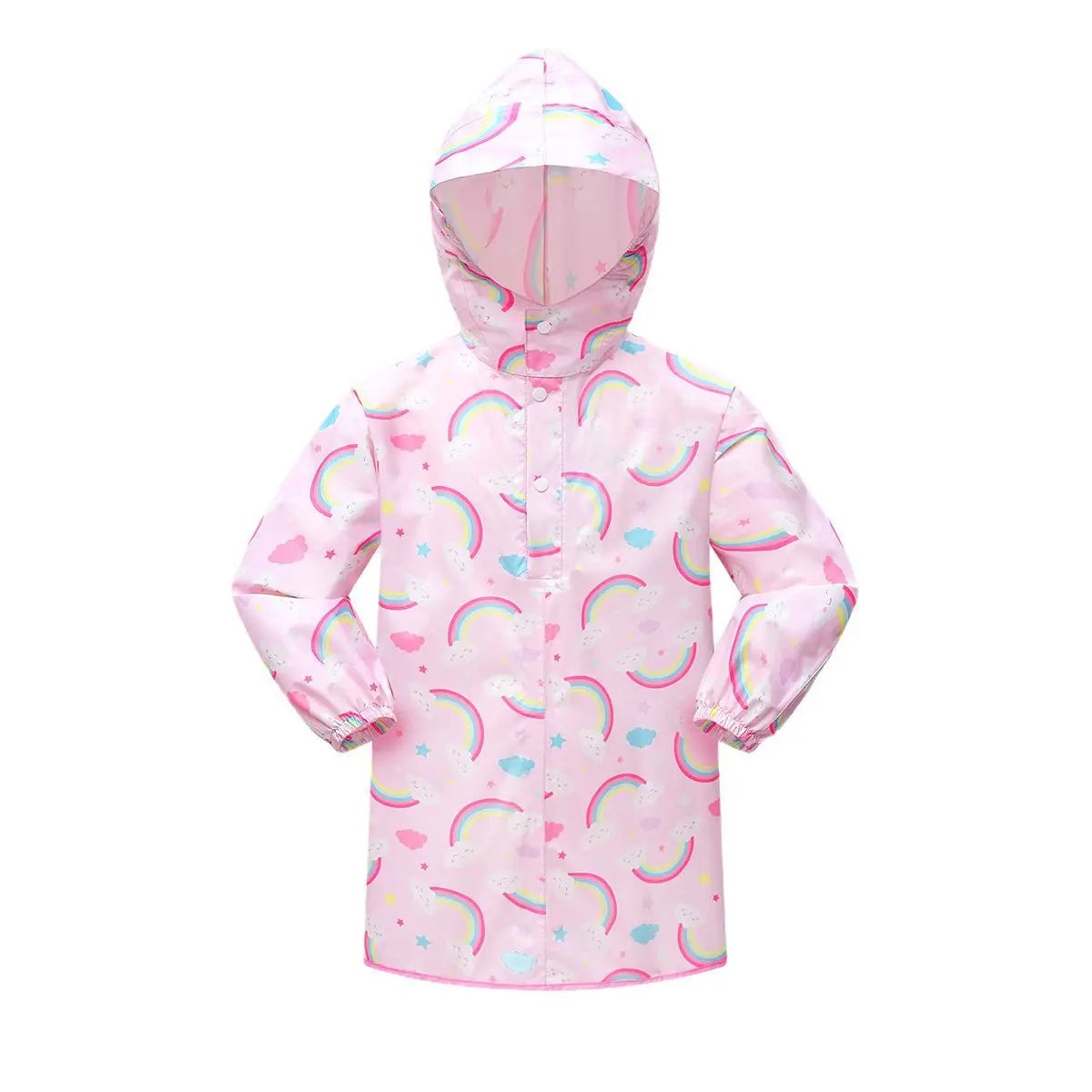 Cute Kids Raincoat - Lightweight & Breathable, Cartoon Car P