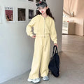 2026 Autumn Winter Girls Clothes Set Children Suit Teenager
