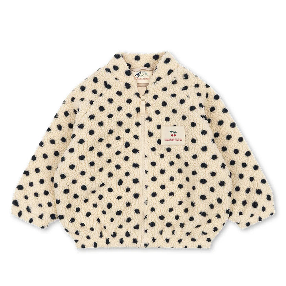 2026 KS Winter Baby Boys Lambswool Cherry Jackets Autumn Kid