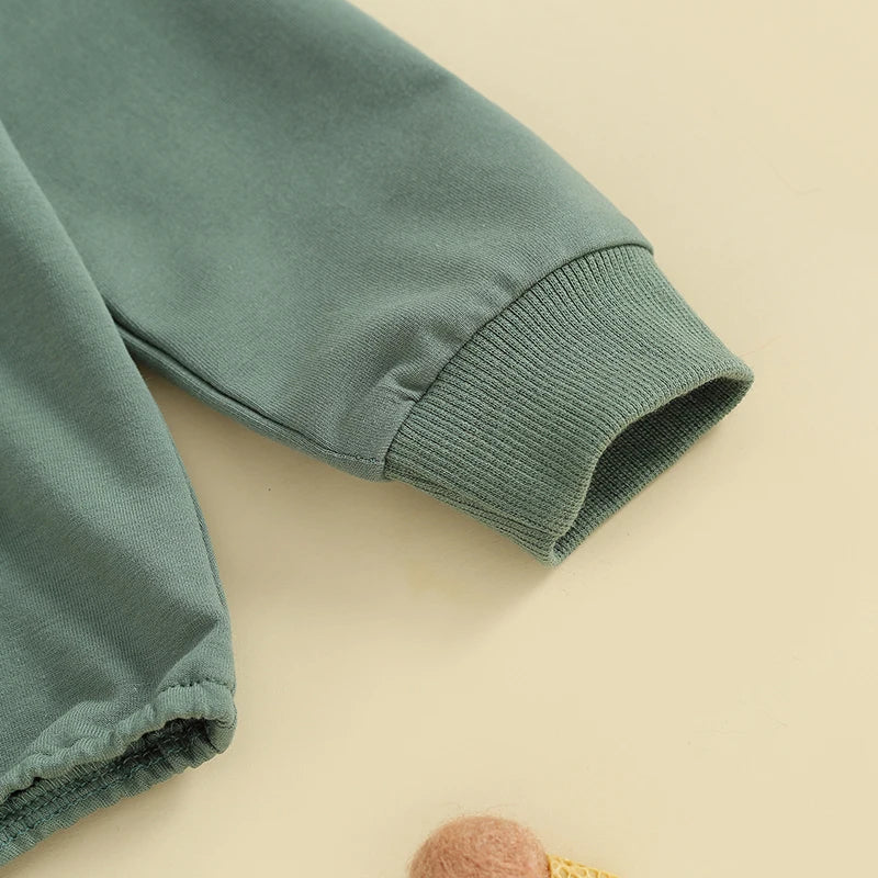 Cosy Hooded Baby Romper – Newborn to 2 Years