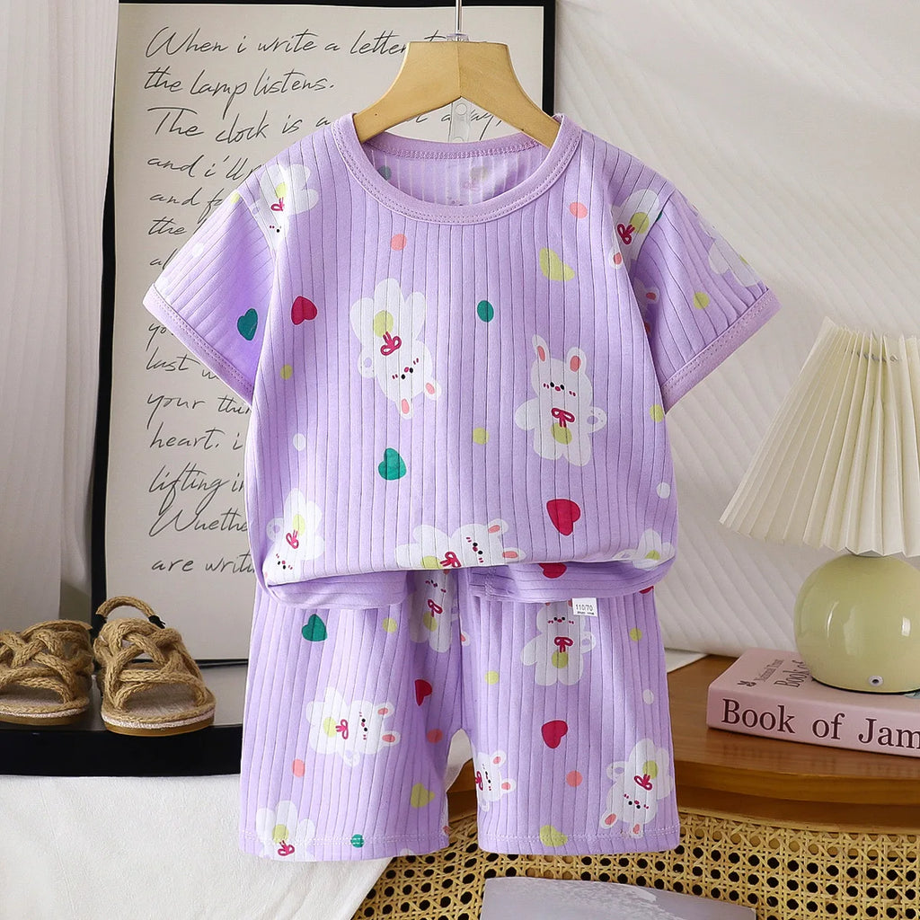 Summer Basics T-Shirt & Shorts Set