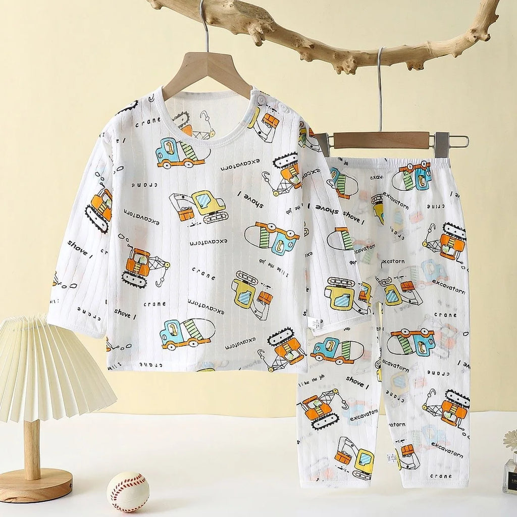 Cute Cartoon Cotton Pyjamas for Babies & Toddlers
