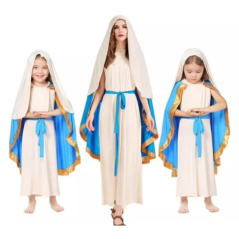 Holy Sister Hooded Robe Dress – Kids & Adults