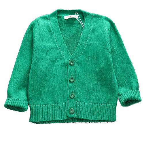 Baby Kids Cardigan Spring New Casual Long Sleeve V-neck Knit