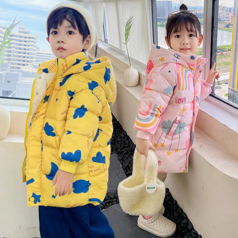 Cosy Hooded Winter Coat | Ages 2–7