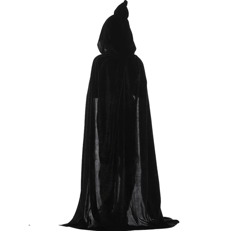 Kids' Hooded Witch Cape – 8 Colours