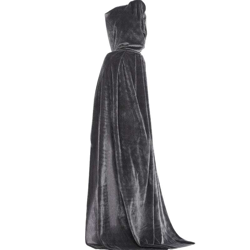 Kids' Hooded Witch Cape – 8 Colours