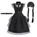 Black Witch Princess Costume Dress