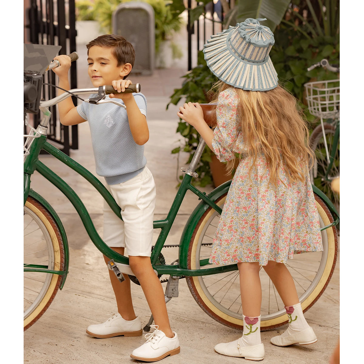 AP Chelsea Bloom Collection SS26 Floral Smocking Dress Baby