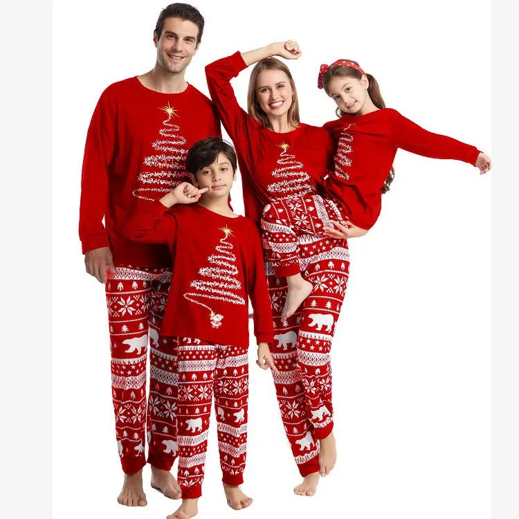 Family Christmas Matching Pyjamas Set