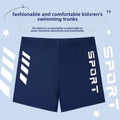 Professional Children's Swimming Trunks Unique Letter Print