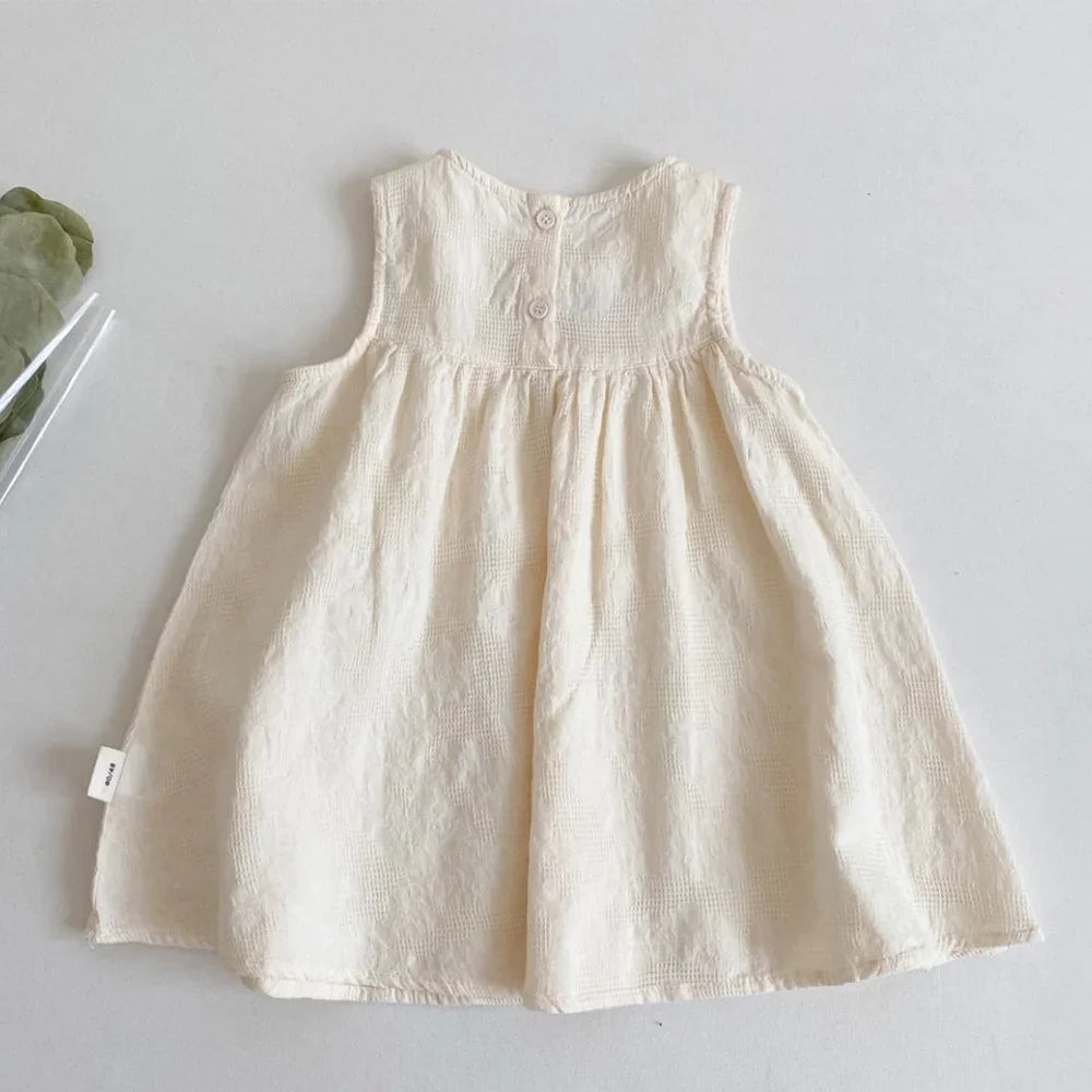 Bear Leader Korean Version Plain Color Girls Casual Dresses