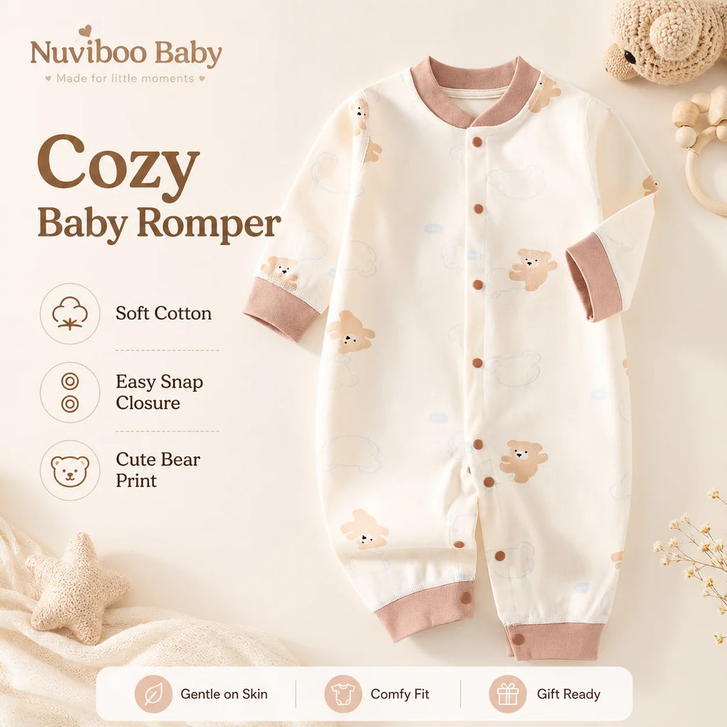 Organic Cotton Baby Romper | Newborn–2 Years