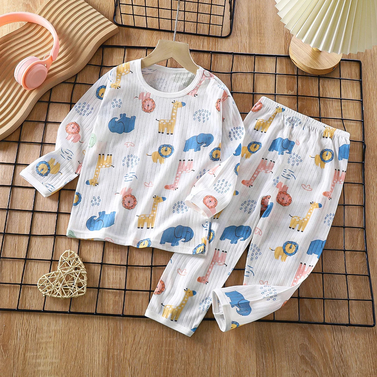 Cute Cartoon Cotton Pyjamas for Babies & Toddlers