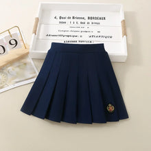 Load image into Gallery viewer, Gray A-Line Skirt School Uniform Style JK Pleated High Waist