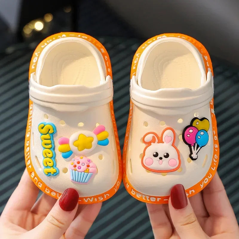 Summer Children Garden Slippers Shoes Boys&Girls Beach Sanda