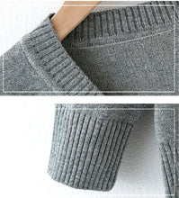Load image into Gallery viewer, Winter Boys Knitted Sweaters Big Kids Clothes  Autumn Childr