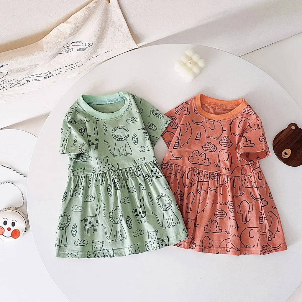 Cute Summer Dress for Girls – Soft Cotton Casual