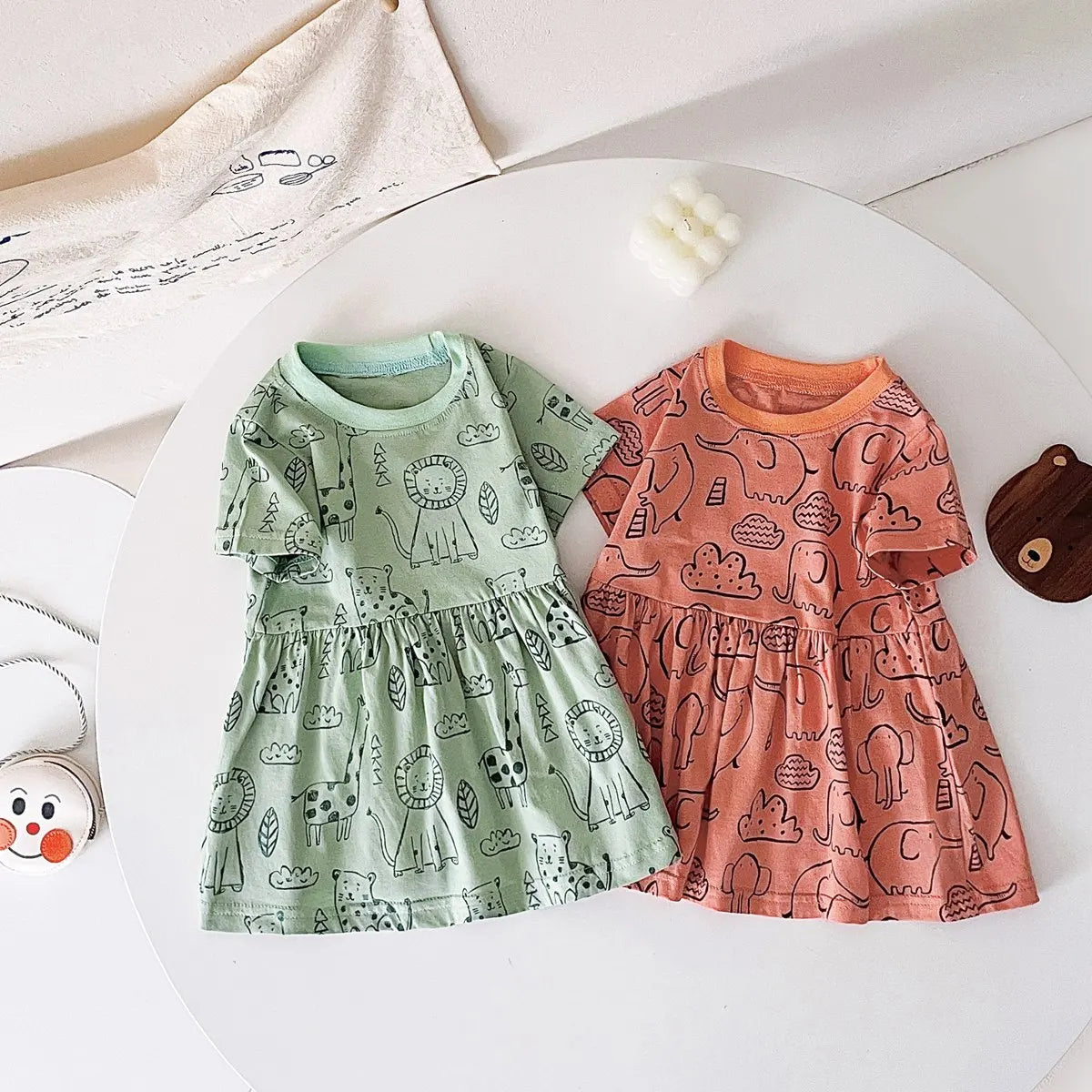 Cute Summer Dress for Girls – Soft Cotton Casual