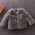 Girls Faux Fur Coat – Cosy Winter Essential