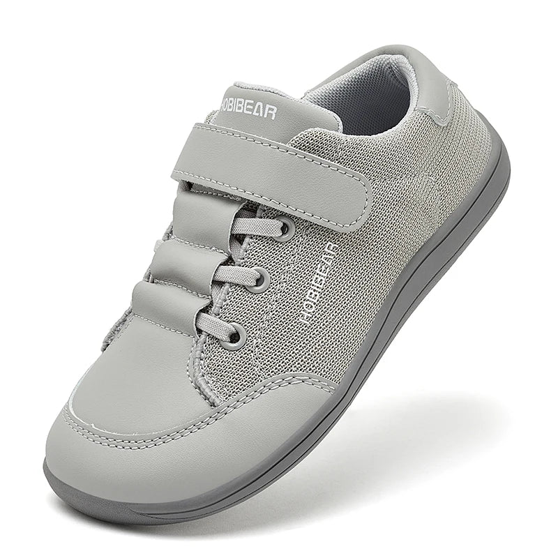 HOBIBEAR Mesh Barefoot Shoes Boys Girls Wide Toe Sneaker Zer
