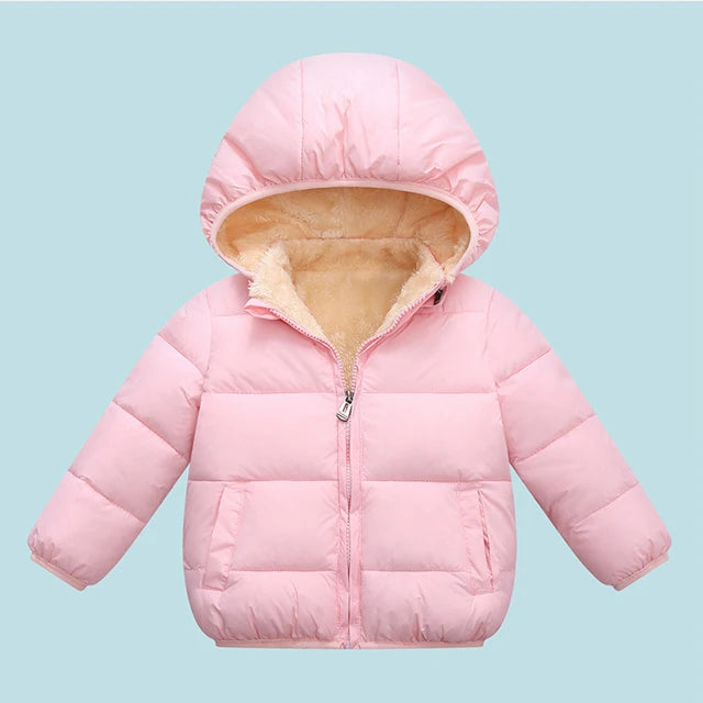Cosy Fleece Hooded Jacket for Kids