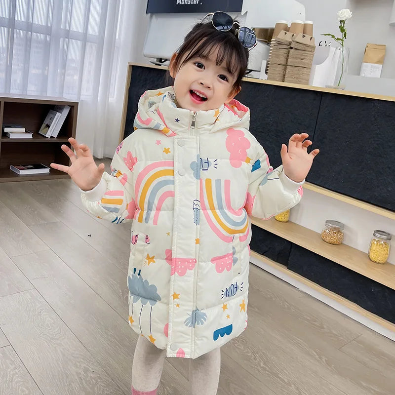 Cosy Hooded Winter Coat | Ages 2–7