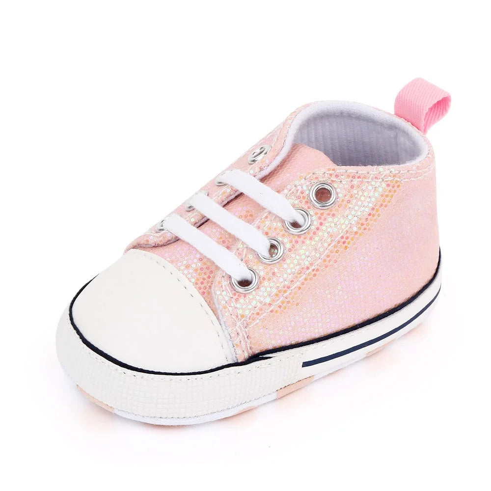 Baby Canvas Classic Sneakers Newborn Print Star Sports Baby